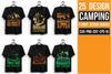 Camping T Shirt Bundle 8