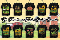 Farmhouse T Shirt Bundle 2 - CraftNest - Digital Crafting and Art