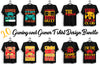 Gaming And Gamer T Shirt Bundle 2