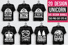 Unicorn File Bundle - CraftNest - Digital Crafting and Art