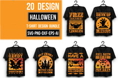 Halloween T-Shirt SVG Bundle 5 - CraftNest - Digital Crafting and Art