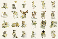 Baby Animals Clipart Bundle - CraftNest - Digital Crafting and Art