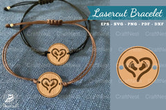 Baby Love Lasercut Bracelet Design Bundle - CraftNest - Digital Crafting and Art