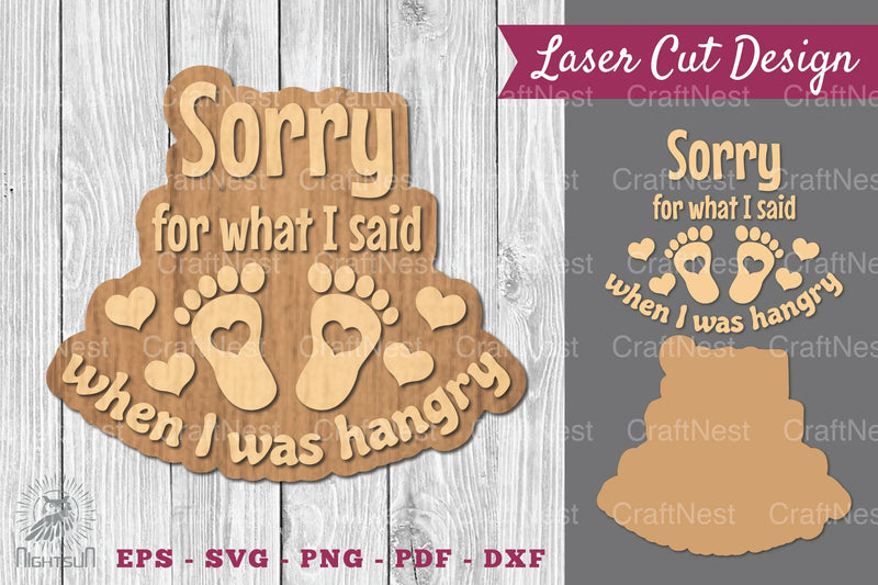 Baby Quotes Laser Cut Decoration Clipart Bundle - CraftNest - Digital Crafting and Art