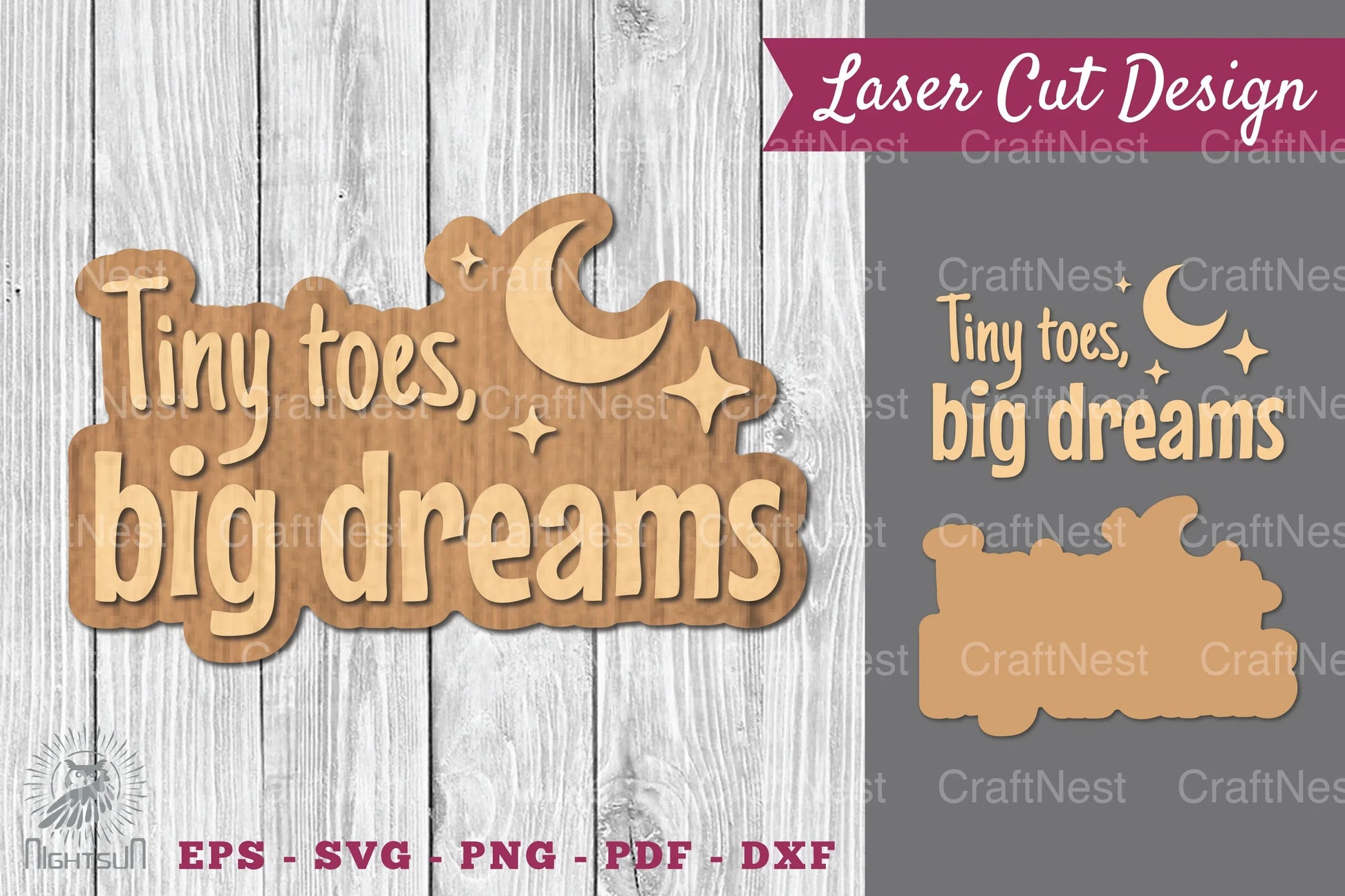 Baby Quotes Laser Cut Decoration Clipart Bundle - CraftNest - Digital Crafting and Art