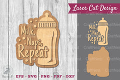 Baby Quotes Laser Cut Decoration Clipart Bundle - CraftNest - Digital Crafting and Art