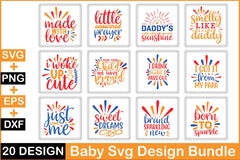 Baby 20 SVG Bundle 1 - CraftNest - Digital Crafting and Art