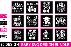Baby 20 SVG Bundle - CraftNest - Digital Crafting and Art
