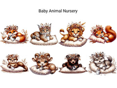 Baby Animal Nursery - CraftNest - Digital Crafting and Art