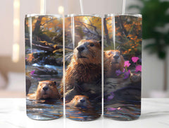 Baby Animals Summer 4 Tumbler Wrap - CraftNest - Digital Crafting and Art