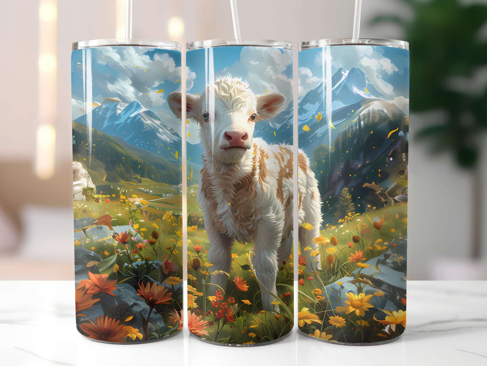 Baby Animals Summer 5 Tumbler Wrap - CraftNest - Digital Crafting and Art