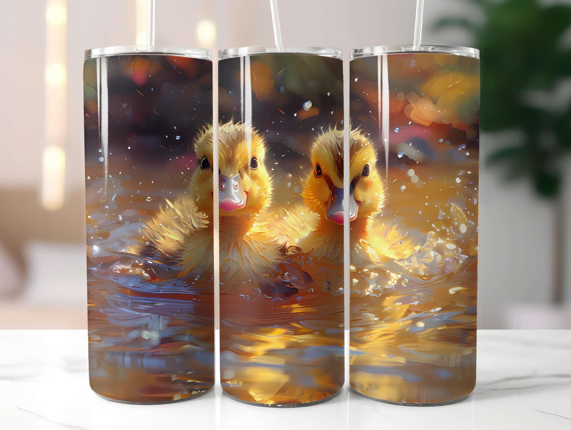 Baby Animals Summer 3 Tumbler Wrap - CraftNest - Digital Crafting and Art