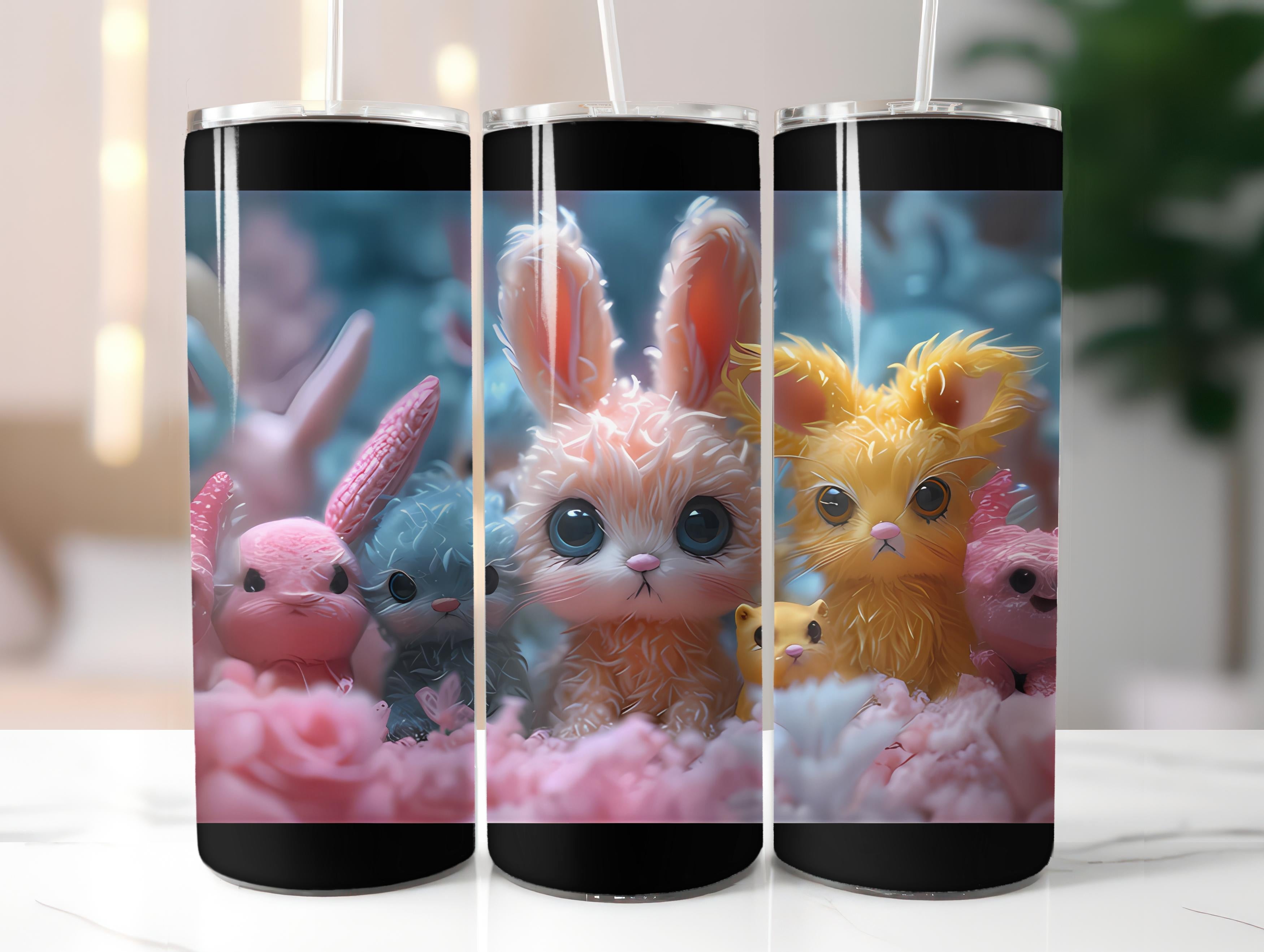 Easter Bunnies 4 Tumbler Wrap - CraftNest