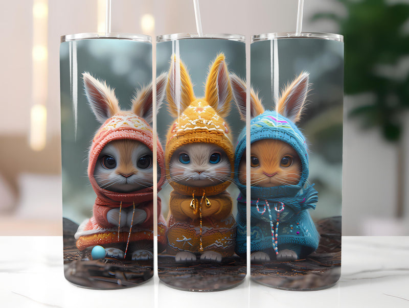 Easter Bunnies 5 Tumbler Wrap - CraftNest