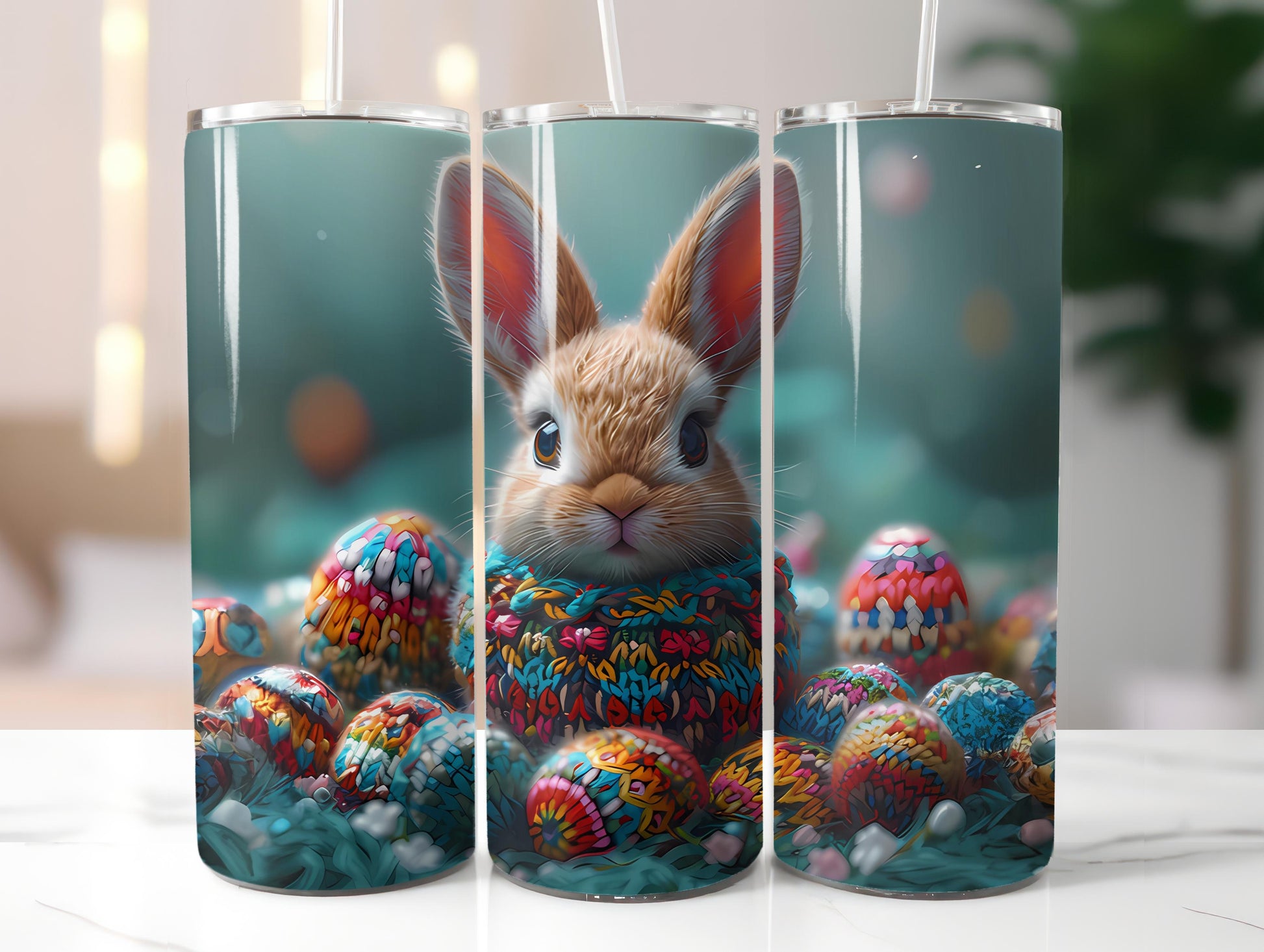 Easter Bunnies 2 Tumbler Wrap - CraftNest