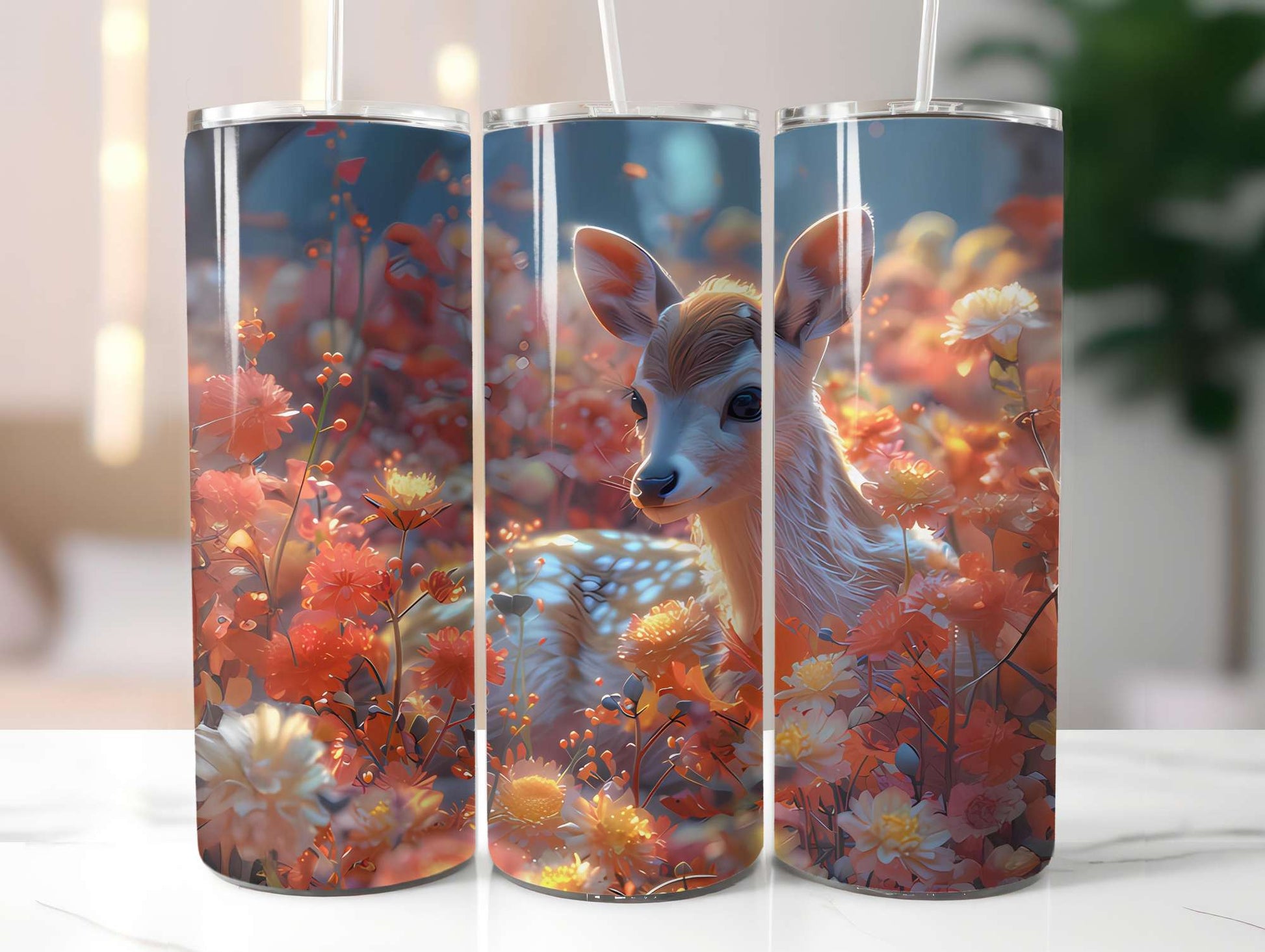 Baby Animals Summer 5 Tumbler Wrap - CraftNest - Digital Crafting and Art