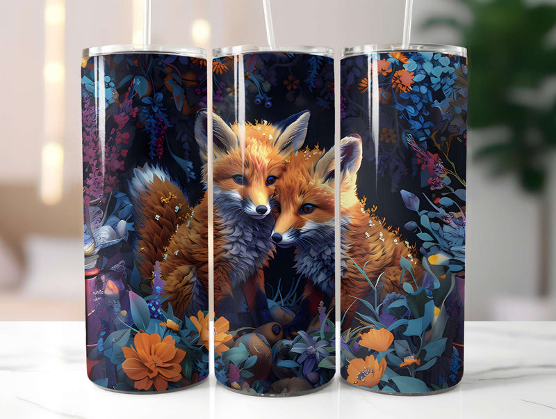 Baby Animals Summer 4 Tumbler Wrap - CraftNest - Digital Crafting and Art