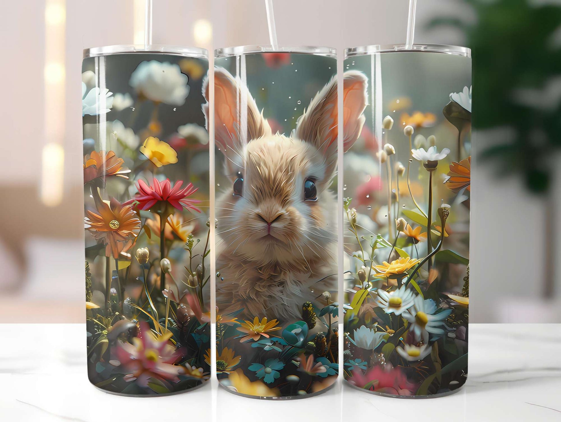 Baby Animals Summer 3 Tumbler Wrap - CraftNest - Digital Crafting and Art