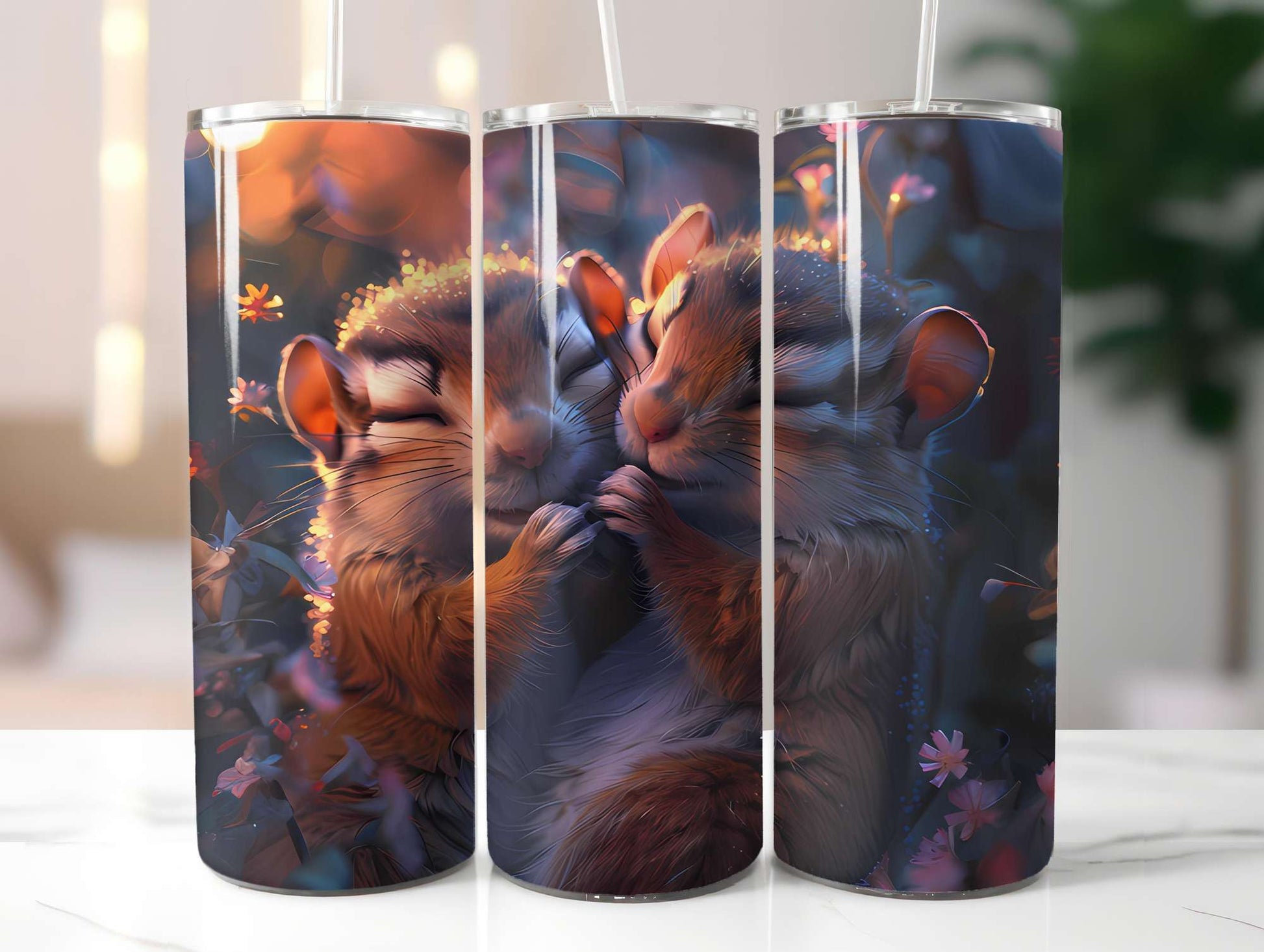 Baby Animals Summer 3 Tumbler Wrap - CraftNest - Digital Crafting and Art