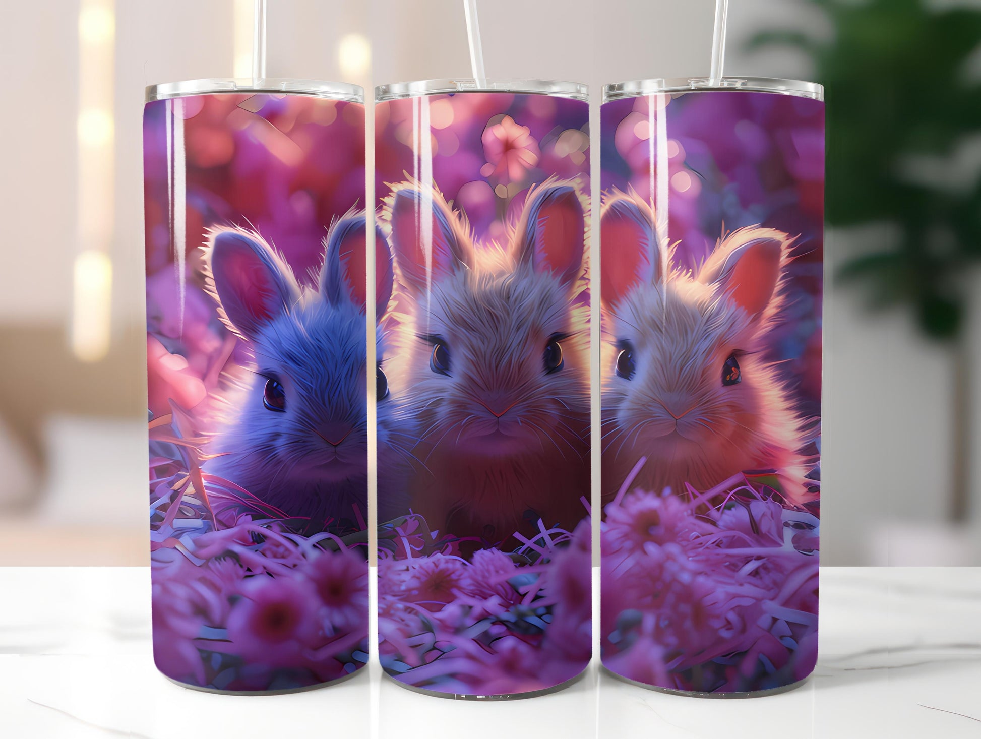 Easter Bunnies 2 Tumbler Wrap - CraftNest