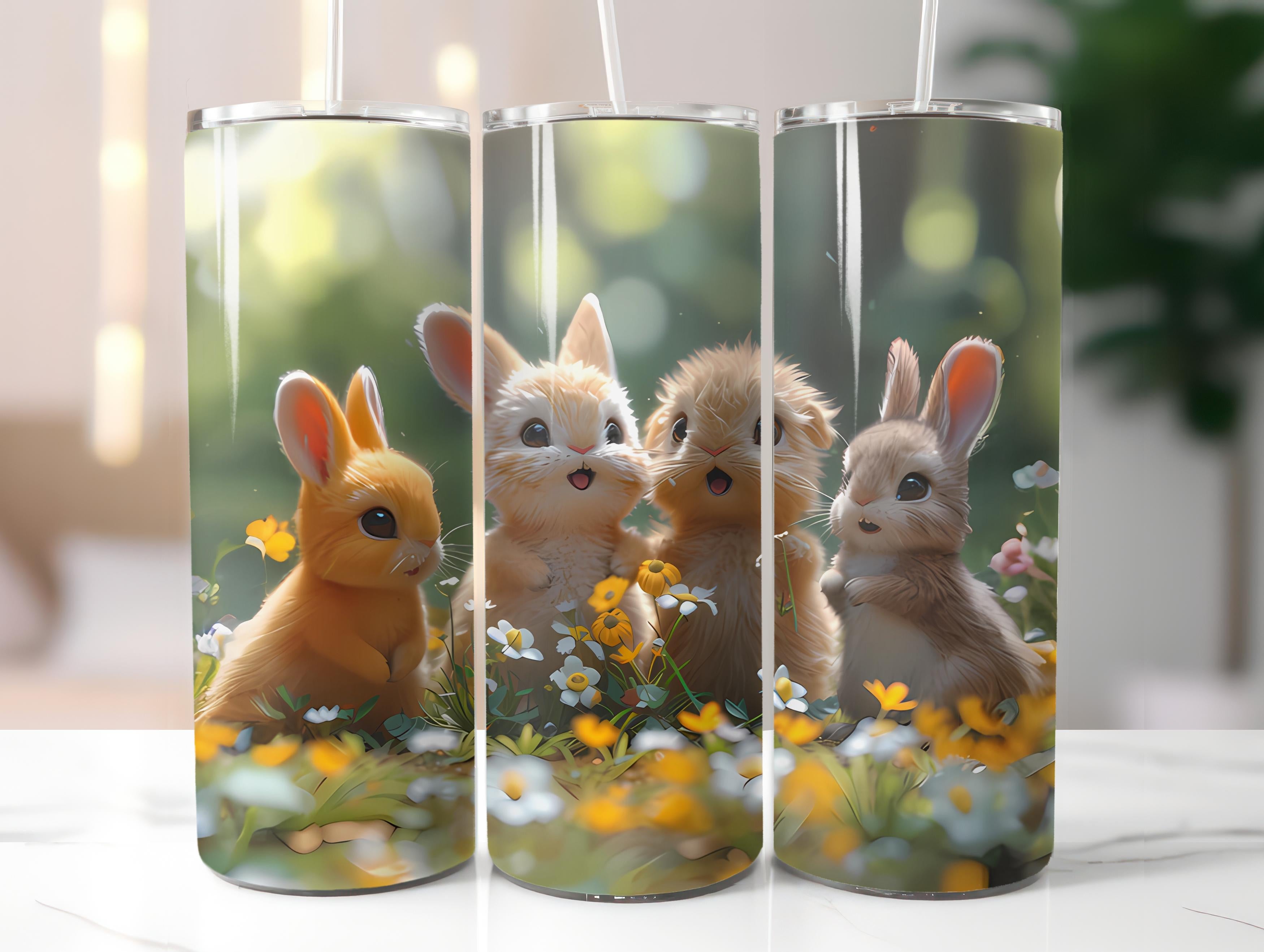 Easter Bunnies 5 Tumbler Wrap - CraftNest