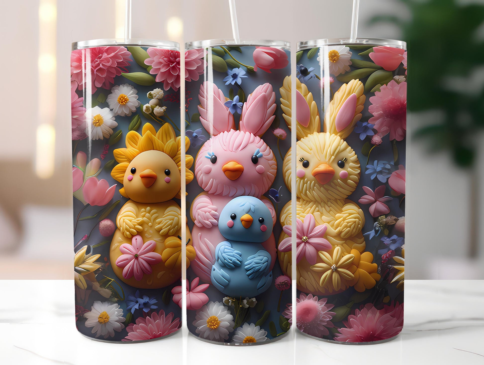 Easter Bunnies 5 Tumbler Wrap - CraftNest