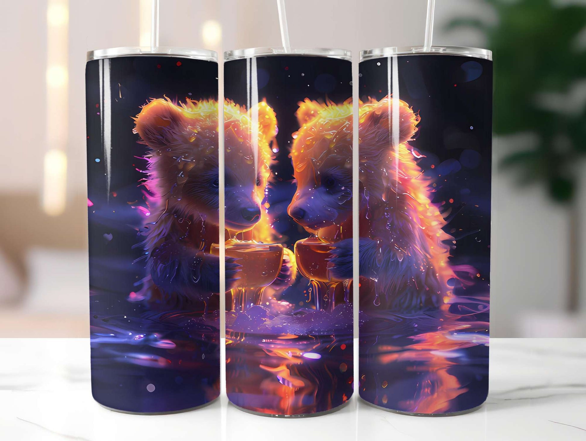 Baby Animals Summer 3 Tumbler Wrap - CraftNest - Digital Crafting and Art