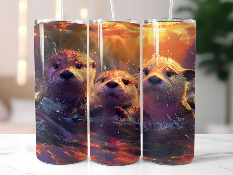 Baby Animals Summer 2 Tumbler Wrap - CraftNest - Digital Crafting and Art