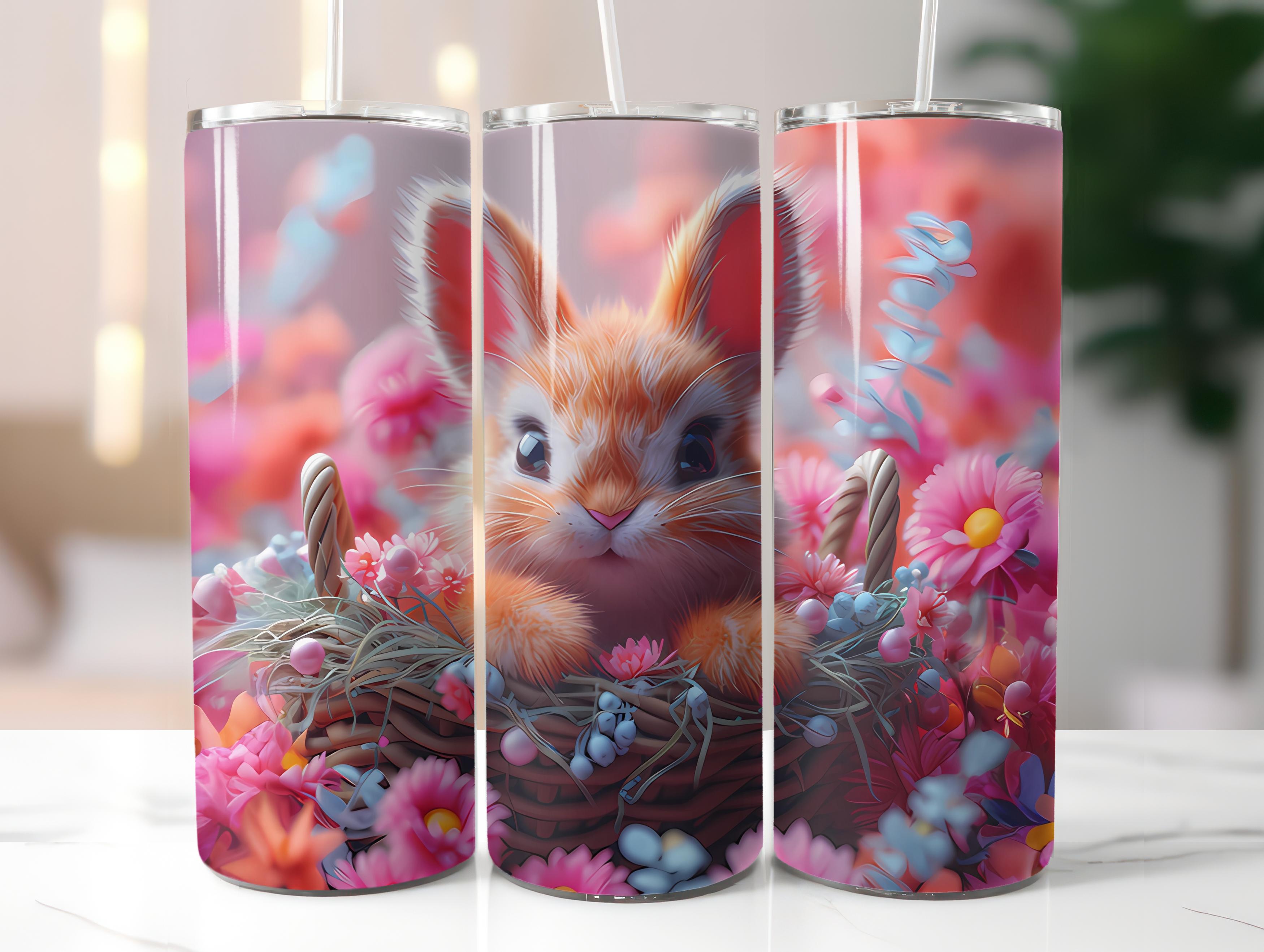 Easter Bunnies 3 Tumbler Wrap - CraftNest