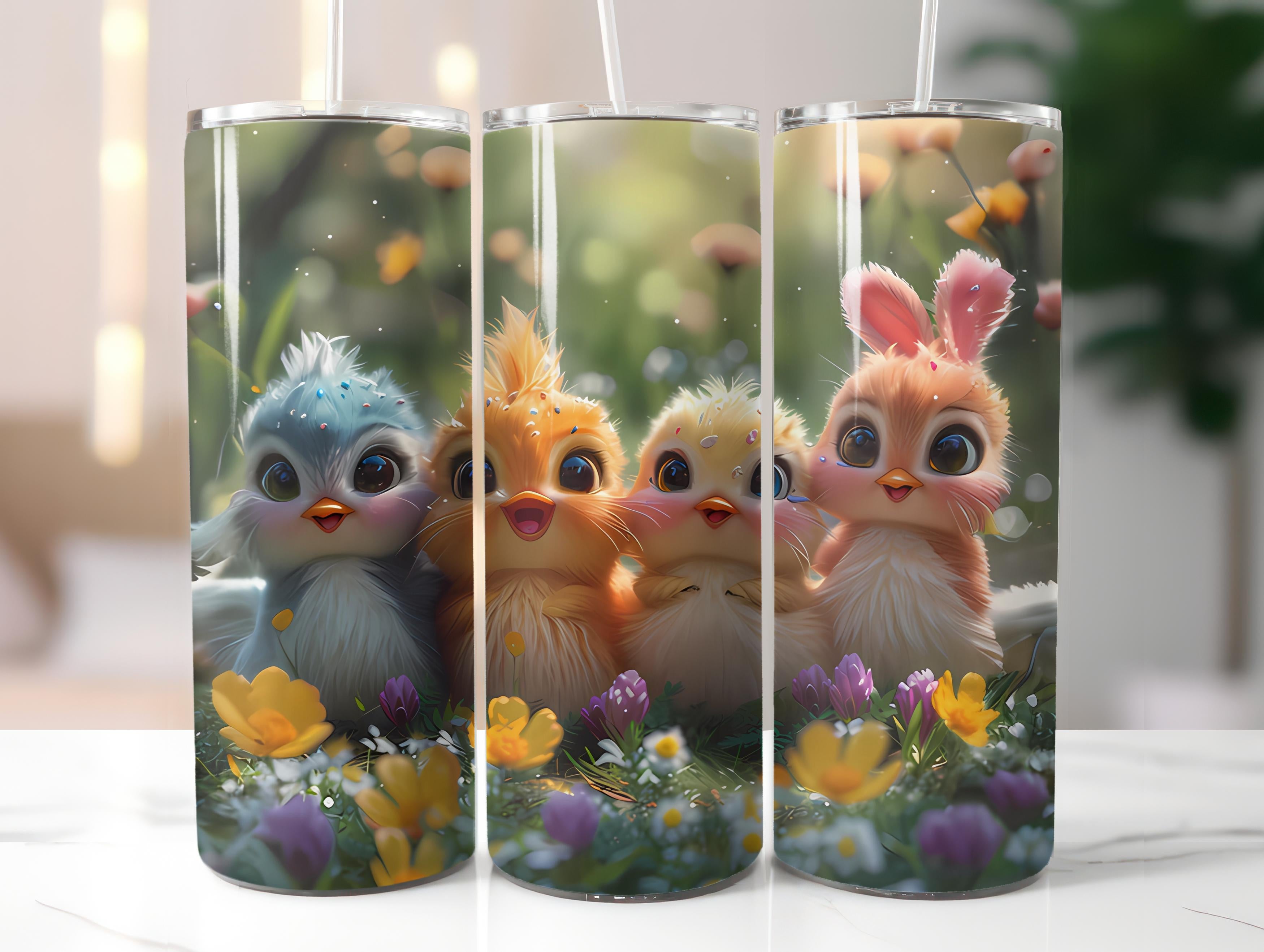 Easter Bunnies 2 Tumbler Wrap - CraftNest