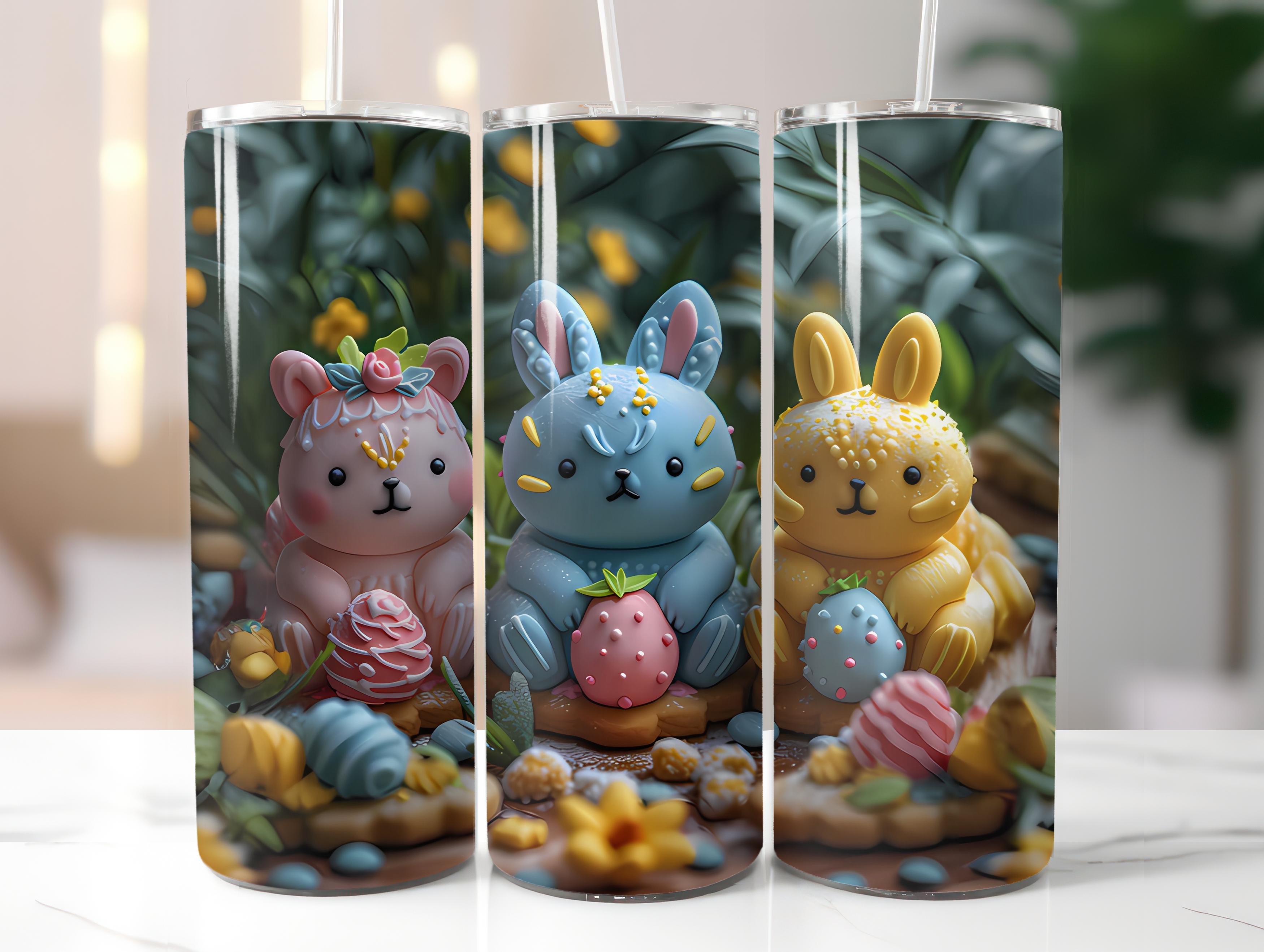 Easter Bunnies 1 Tumbler Wrap - CraftNest