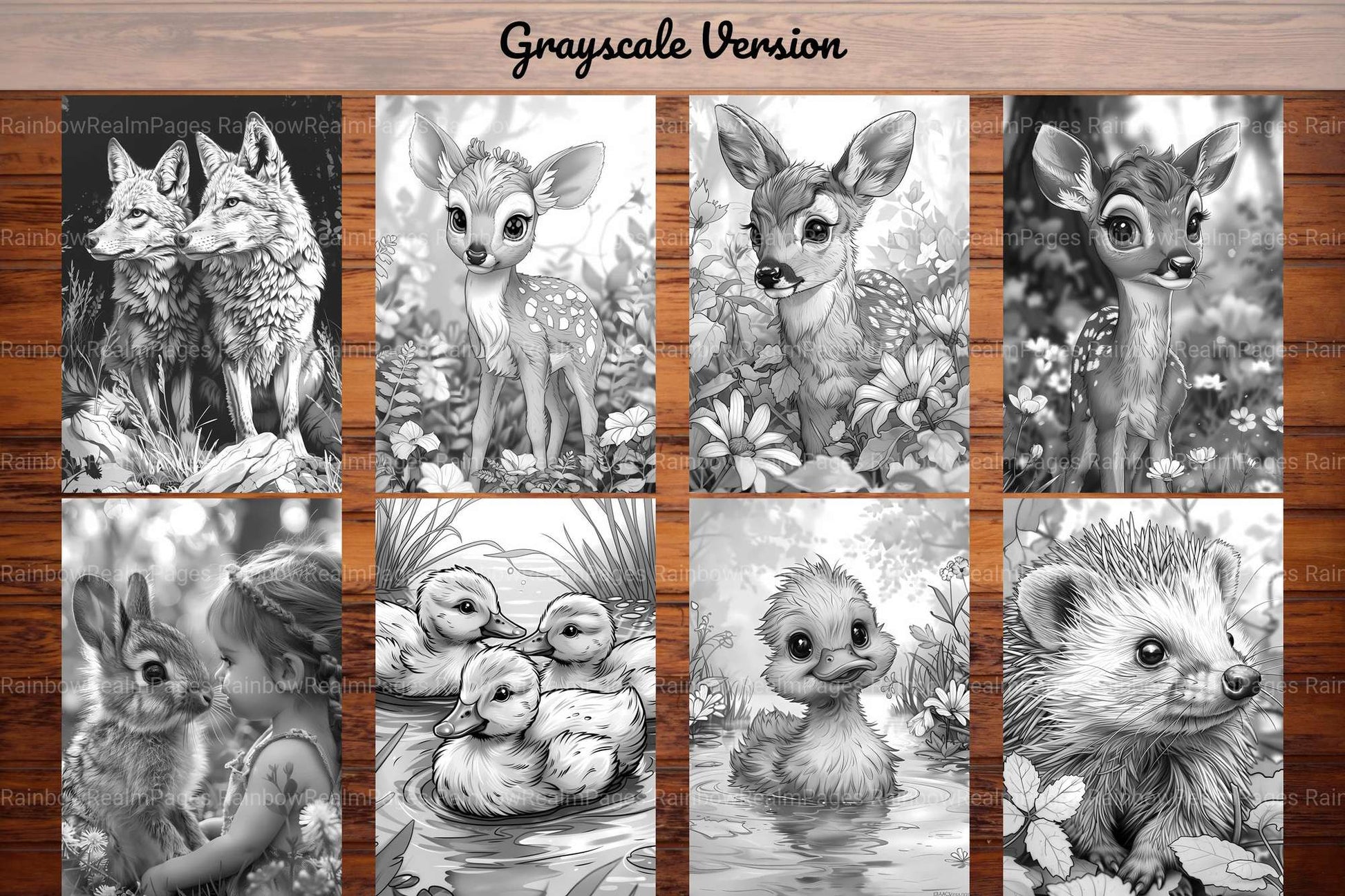 Baby Animals Summer Coloring Books - CraftNest - Digital Crafting and Art