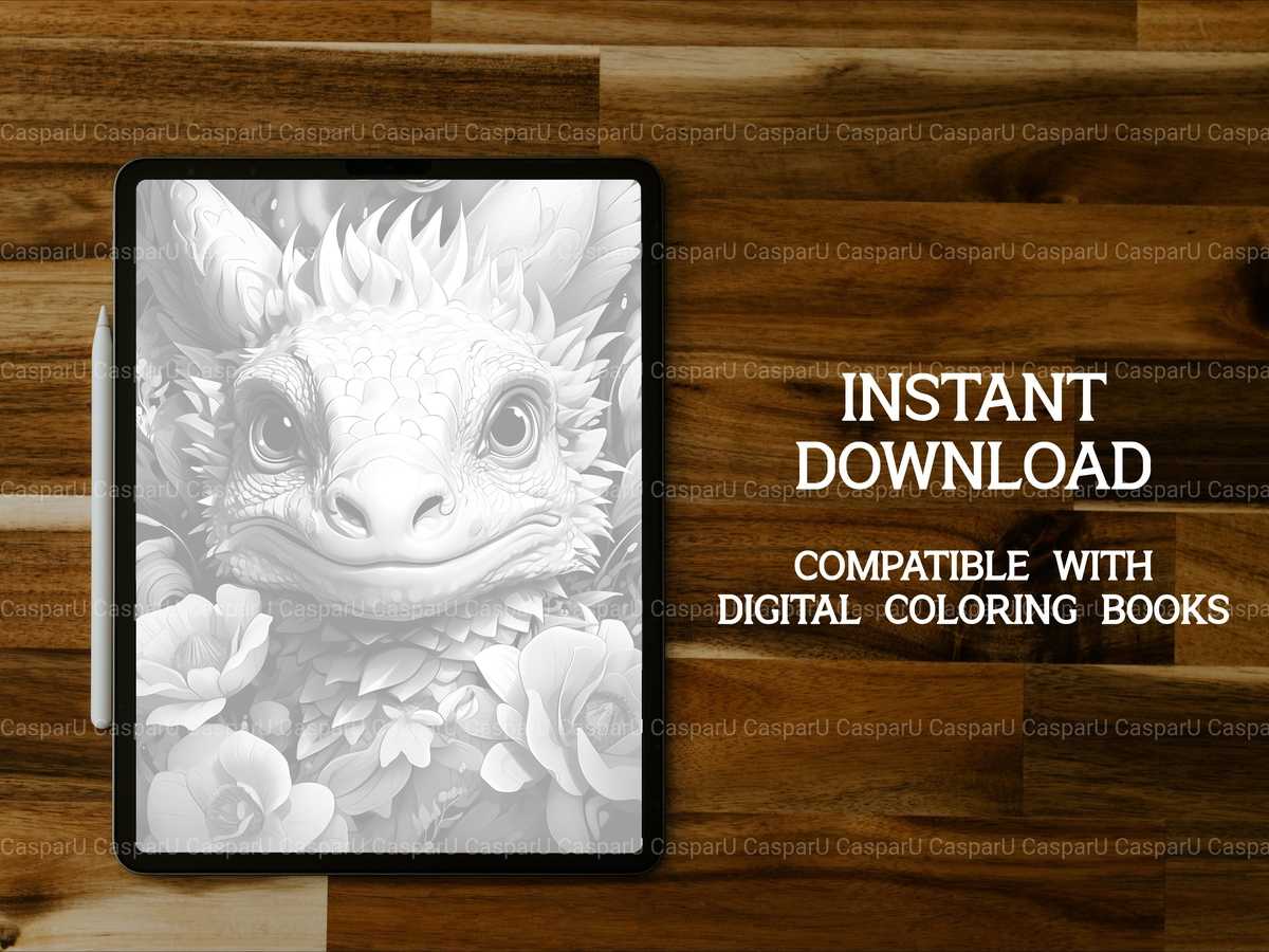 Baby Dragons Coloring Books - CraftNest