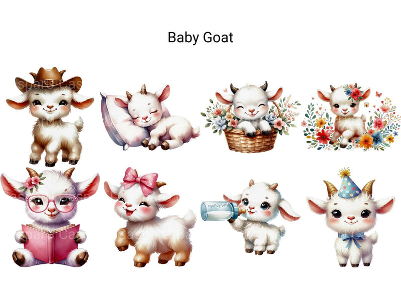 Baby Goat - CraftNest - Digital Crafting and Art