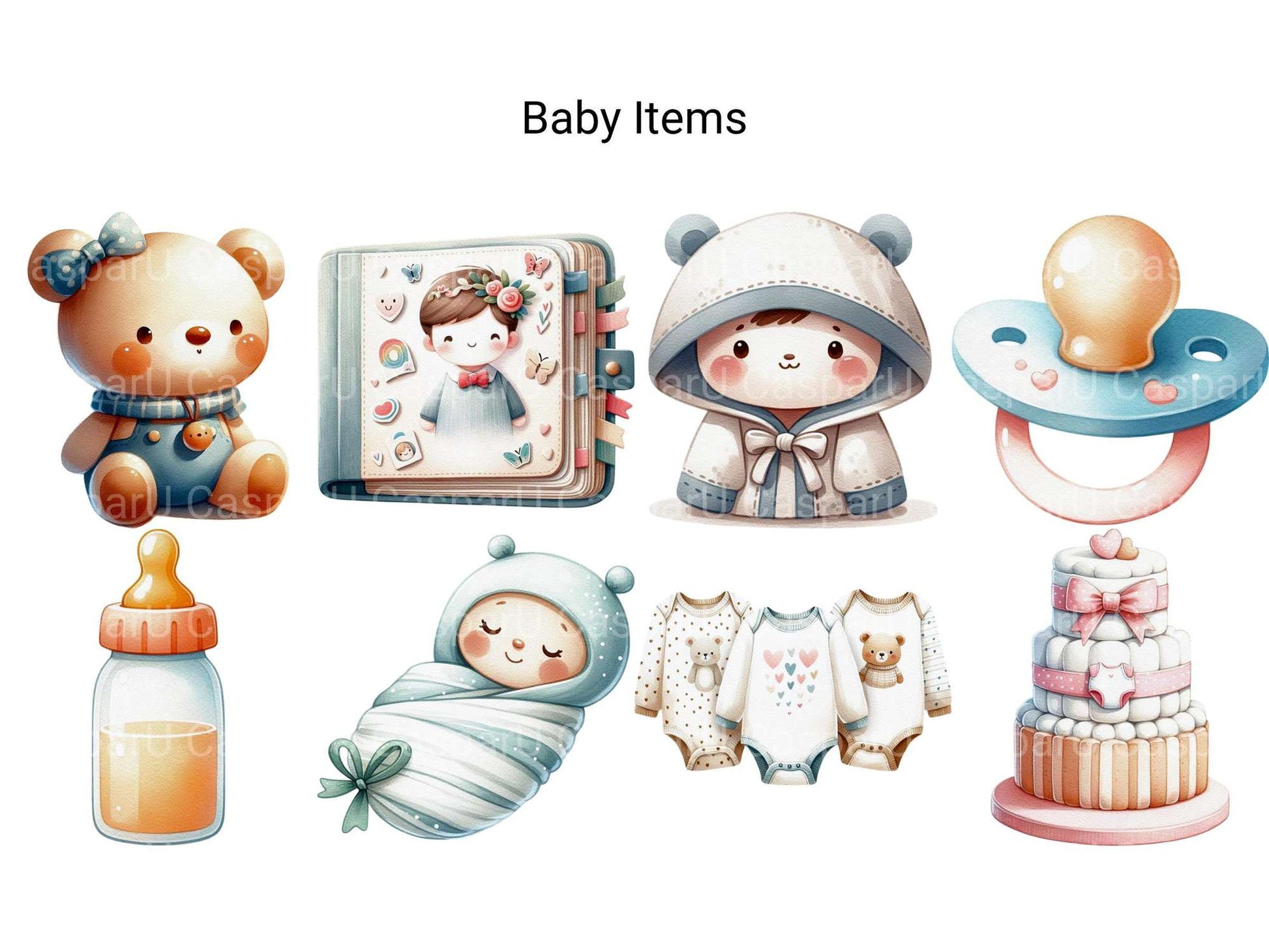 Baby Items - CraftNest - Digital Crafting and Art