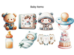 Baby Items - CraftNest - Digital Crafting and Art