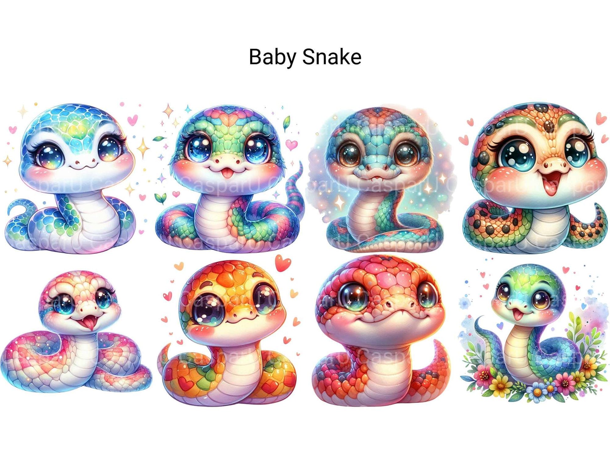 Baby Snake - CraftNest - Digital Crafting and Art