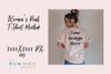 Pink Bella Canvas T-Shirt Mockup