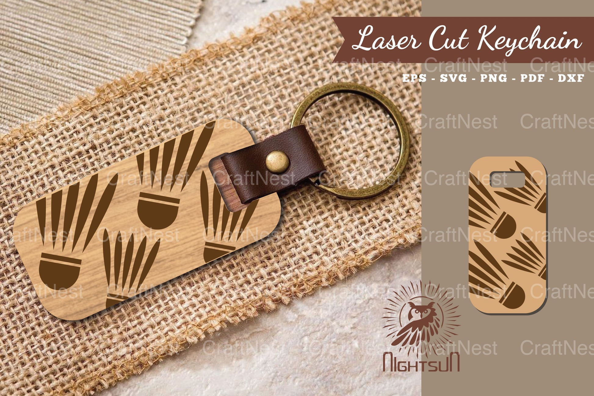 Badminton Ball Laser Cut Keychain Design Bundle - CraftNest - Digital Crafting and Art