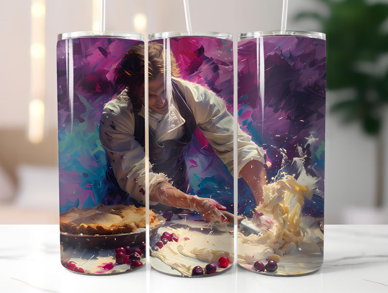 Baker Profession 2 Tumbler Wrap - CraftNest - Digital Crafting and Art