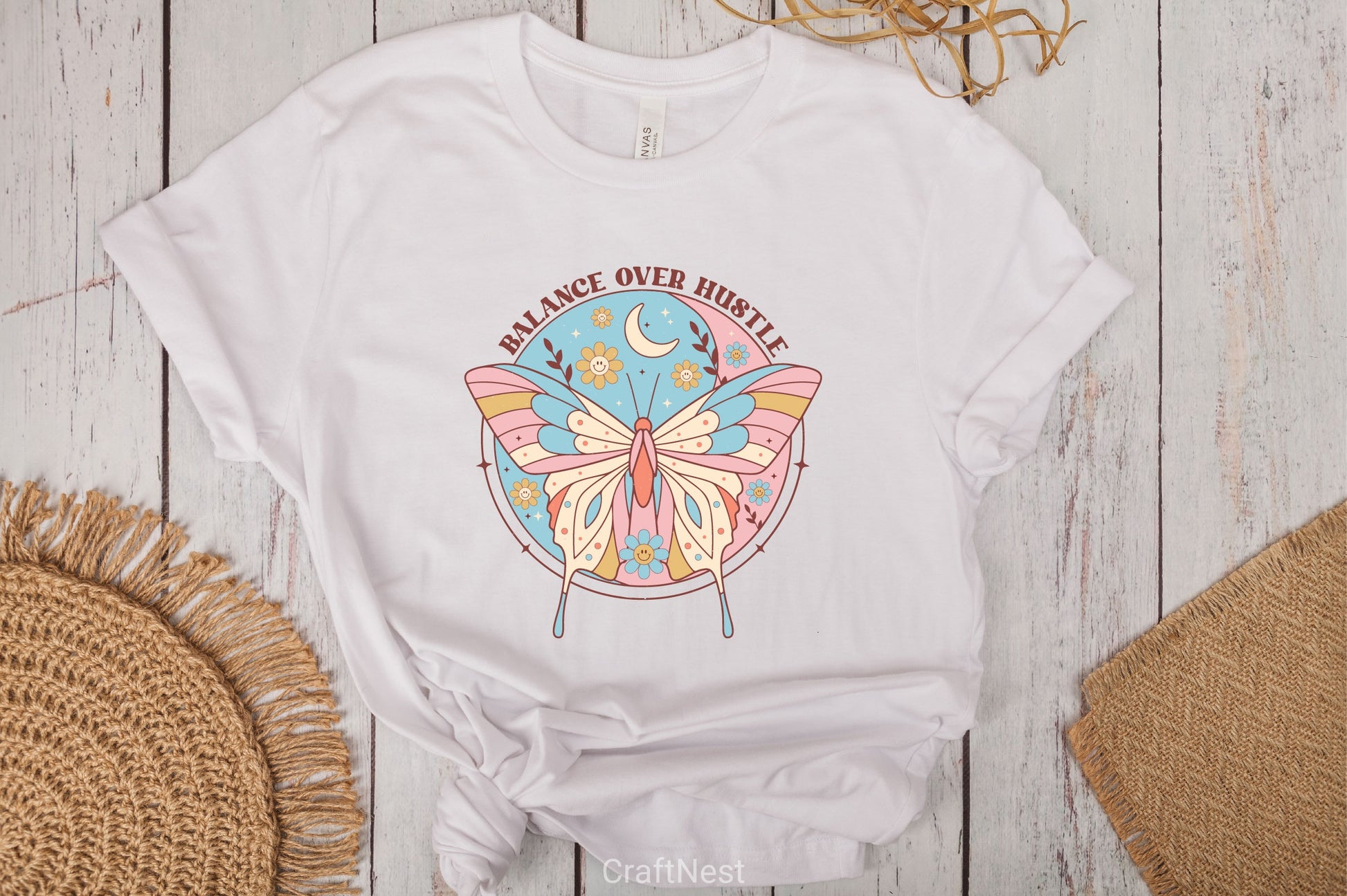 Balance Over Hustle SVG Bundle - CraftNest - Digital Crafting and Art