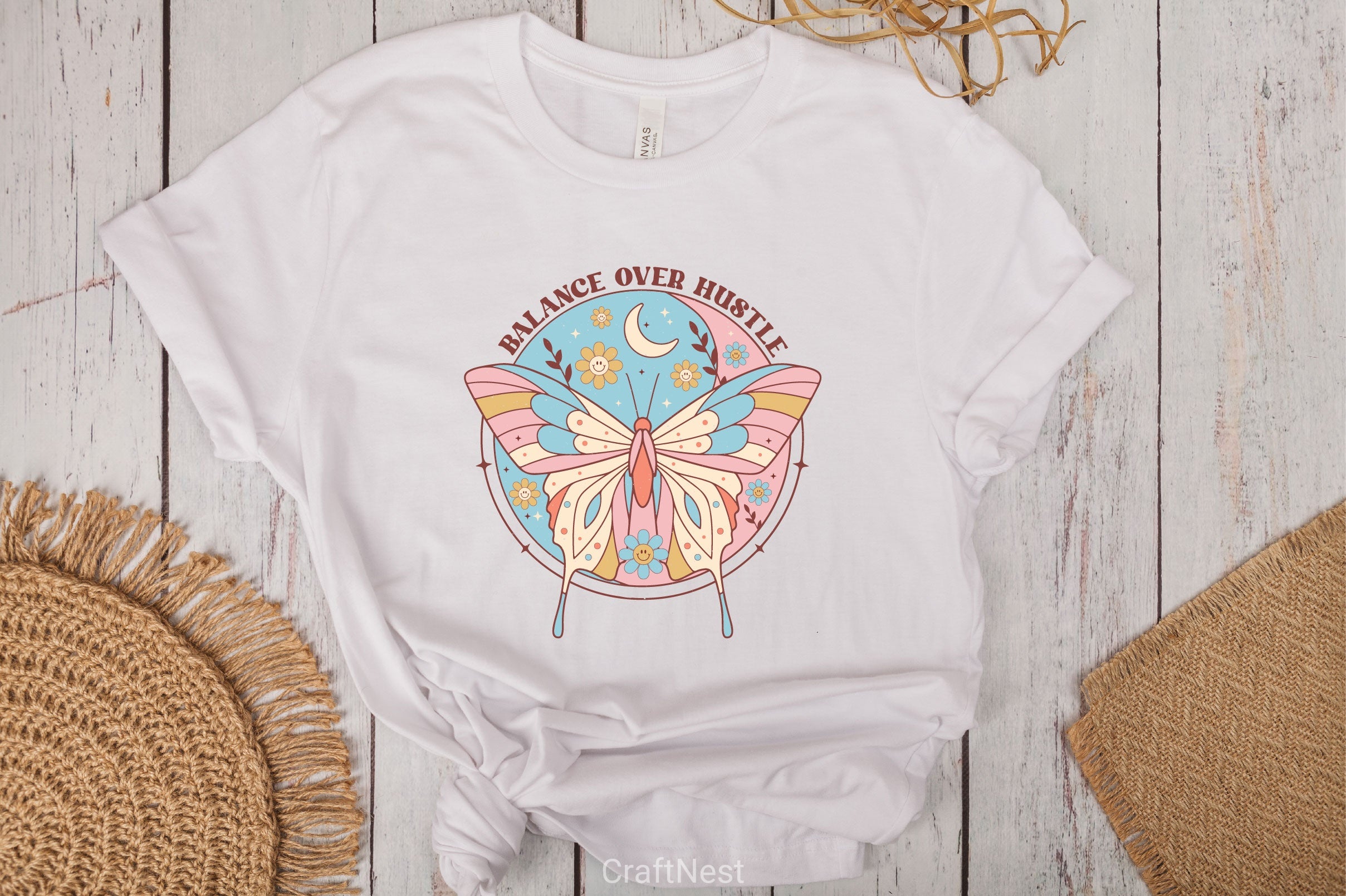 Balance Over Hustle SVG Bundle - CraftNest - Digital Crafting and Art