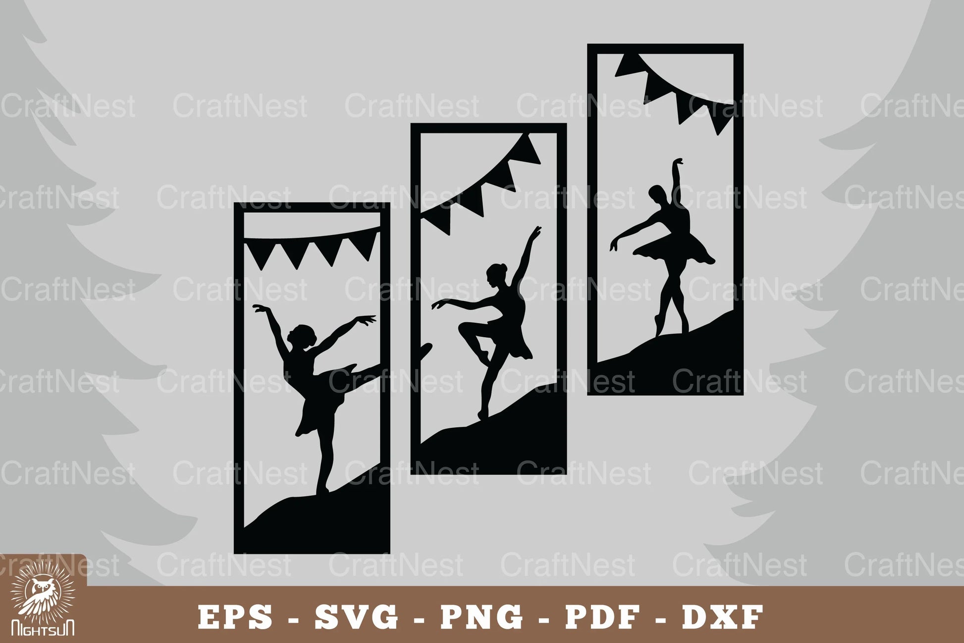 Ballerina Home Decor Clipart Bundle - CraftNest - Digital Crafting and Art