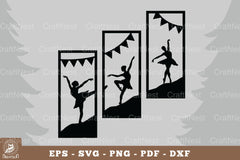 Ballerina Home Decor Clipart Bundle - CraftNest - Digital Crafting and Art