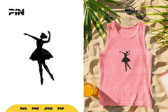 Ballerina Silhouette SVG Bundle - CraftNest - Digital Crafting and Art