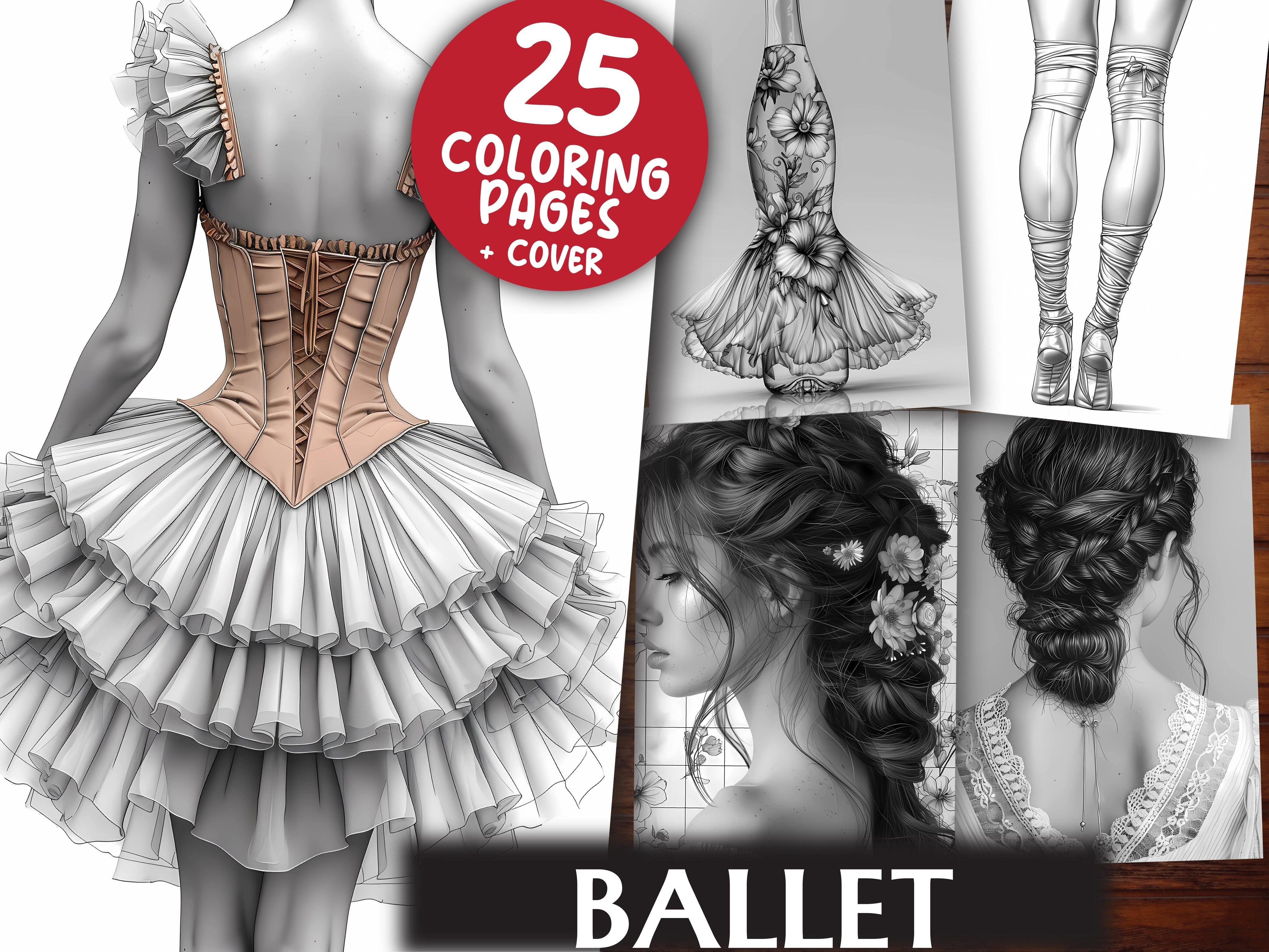 Ballet Coloring Books