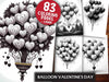 Balloon Valentines Day Coloring Books