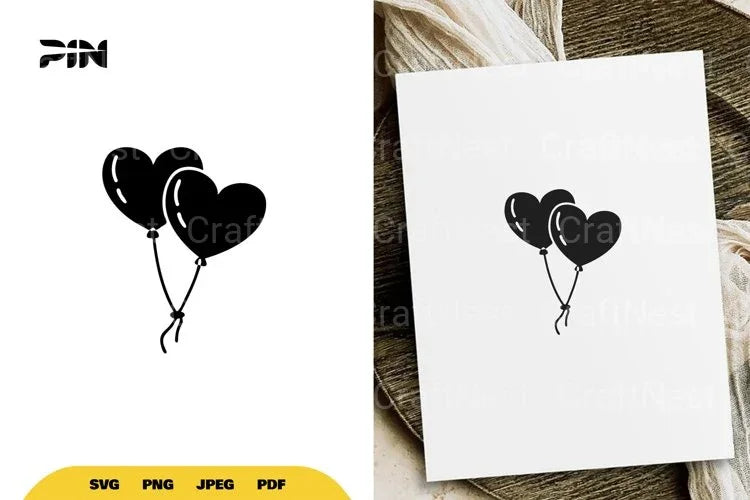 Kawaii Balloons SVG Bundle - CraftNest - Digital Crafting and Art