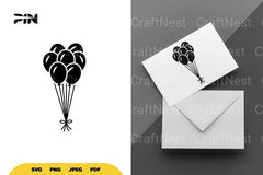 Balloons Party SVG Bundle - CraftNest - Digital Crafting and Art