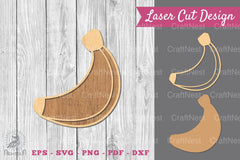 Banana Laser Cut Decoration Clipart Bundle - CraftNest - Digital Crafting and Art